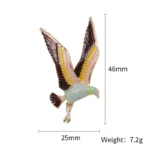 Rhinestone Phoenix Brooches for Women Unisex Enamel Bird Animal Pins Event Party Backpack Decoration Clothes Accessories - Image 11