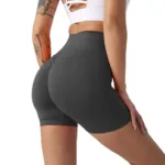 Women High Waisted Seamless Sport Shorts Biker Fitness Yoga Tie Dye Legging Workout Running Women Scrunch Butt Booty GYM Shorts - Image 14