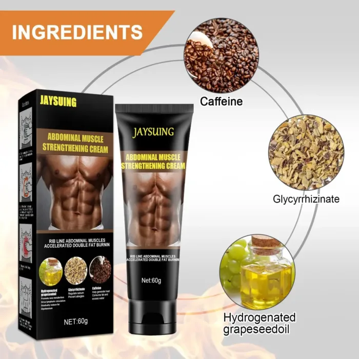 Slimming Cream Belly Fat Burner Sweat Enhancer Burning Weight Loss Creams Abdomen Abdominal Muscle Men Women belleza y salud - Image 5