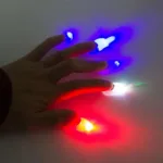 Magic Thumb Finger Light Magic Thumbs Light Toys for Adult Magic Trick Props Led Flashing Fingers Halloween Party Children Toys - Image 3