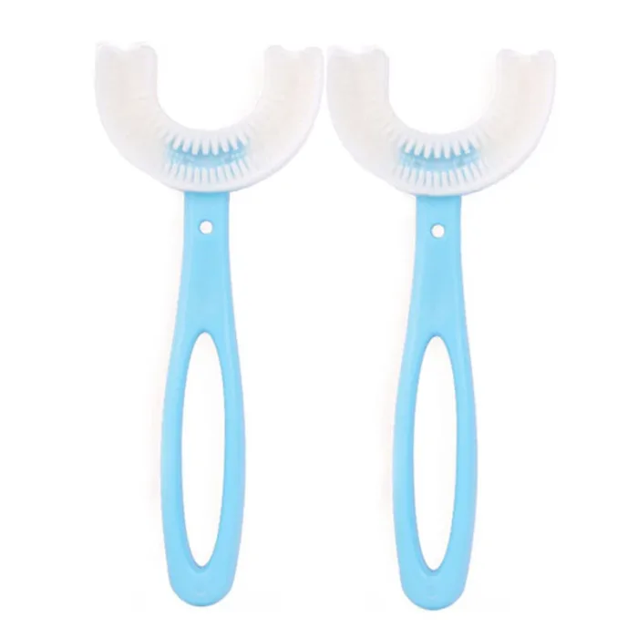 Baby Toothbrush Children 360 Degree U-shaped Child Toothbrush Teethers Baby Brush Silicone Kids Teeth Oral Care Cleaning - Image 15