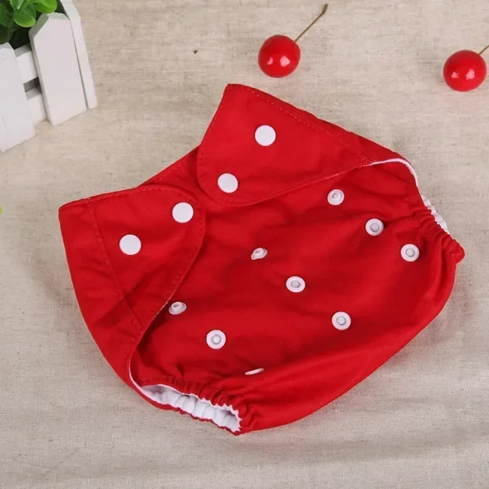 9 Colors Ecological Cloth Diapers Newborn Baby Diaper Reusable Waterproof Panties Nappies For 3-8KG Baby Многоразовый Подгузник - Image 3