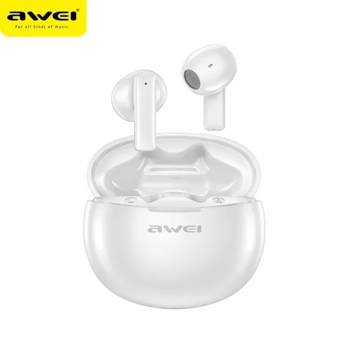 Awei T87 Earphone Bluetooth 5.3 Earbuds Wireless Bluetooth Earphones Touch Control Stereo Headset Waterproof Sport Headphones - Image 8