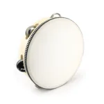 1PC Instrument Tambourine For Dance Concerts 4/6/8/10 Inch Original Wood Color Premium Wood Polyester Drumming Toy Tambourine - Image 9