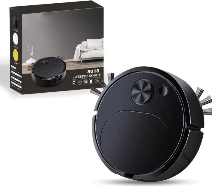 Robot Vacuum Cleaner,Rechargeable Sweeping Vacuuming Mopping  in 1 Intelligent Sweeping Robot for Hard Floor Flat Ground Marble - Image 6