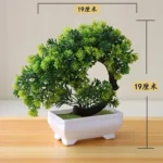 1pc Artificial Plants Bonsai Small Tree Simulation Plants Fake Flowers Table Potted Ornaments Home Decoration Hotel Garden Decor - Image 44
