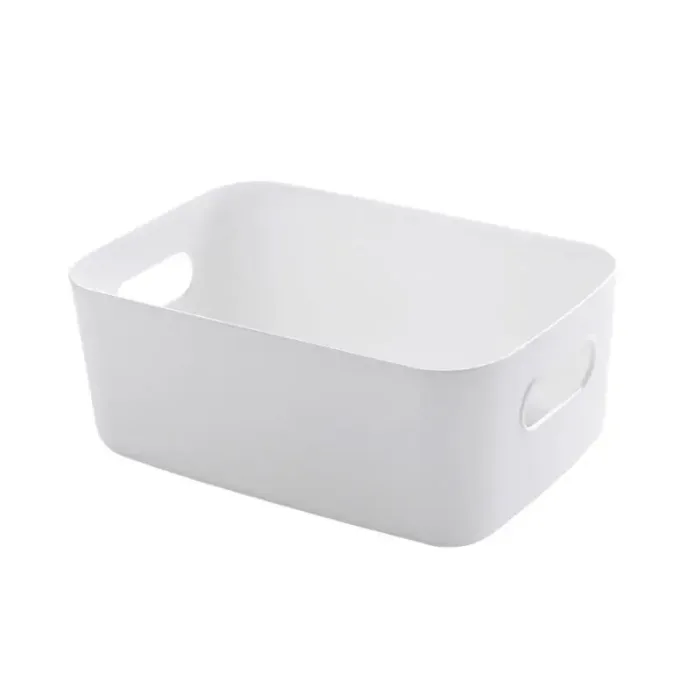 Desk Organizers Household Sundries Plastic Storage Box Office Desktop Student Dormitory Finish Cosmetics Kitchen Storage Basket - Image 8