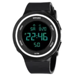 Men Sport LED Watches Top Brand Men Digital Clock Multi-Functional Rubber Man Fitnes Athlete Timekeeping Electronic Watch - Image 9