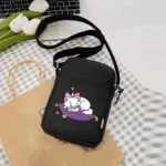 Disney The Aristocats Marie Cat Women's Bags Fashion Ladies Shoulder Bag Kawaii Multi-Function Moblie Phone Bag Women's Handbag - Image 7