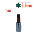 1pc Torx Screwdriver Bit 1/4 Inch Drive Socket Ratchet Socket Wrench Adapter Hand Tools T8 T10 T15 T20 T25 T27 T30 T40 - Image 11