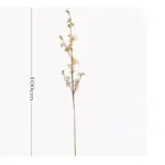 Artificial Flowers 100cm Snow Willow Wedding Flower Silk Texture American Pastoral Style Living Room Decoration Diy Props - Image 5