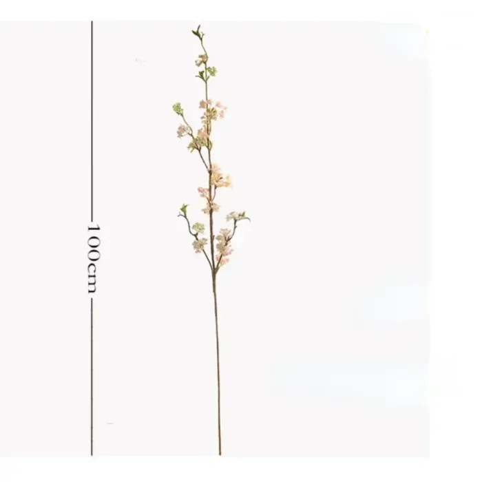 Artificial Flowers 100cm Snow Willow Wedding Flower Silk Texture American Pastoral Style Living Room Decoration Diy Props - Image 5