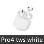 Pro4 TWS Bluetooth Earphone 9D Stereo Wireless Headphone In-Ear HiFi Earbud HandsFree Headset With Microphone For Xiaomi iPhone - Image 7