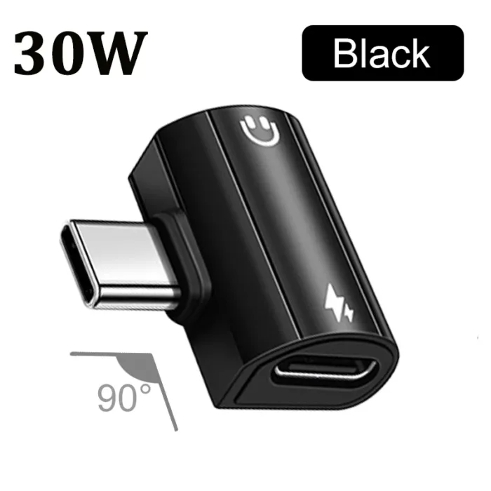USB Type C to 3.5mm Headphone and Charger Adapter 30W Fast Charging Splitter With Aux Audio Jack For Samsung Galaxy S24 23 Ultra - Image 8