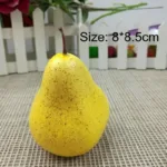 Decorative Foam Fake Fruit Apple Lemon Peach Orange DIY Plastic Artificial Fruit For Home Decor Accessories Photography Props - Image 12