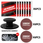 Car Headlight Restoration Polishing Kits Headlamp Scratch Remover Repair Cleaning Paste Remove Oxidation Headlight Polish Liquid - Image 7