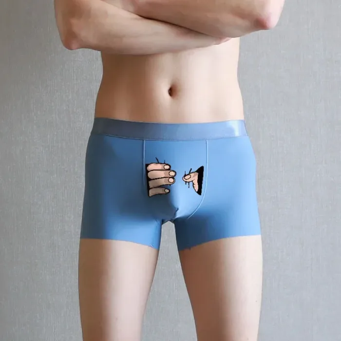 Fashion Creative Funny Men's Boxer Briefs Man Personality Printing Underpant Boxershorts Cartoon Breathable Sexy Panties Gifts - Image 13