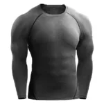 Compression Long Sleeve T Shirt Men Elastic Training T-shirt Gym Fitness Workout Tights Sport Jersey Athletic Running Shirt Men - Image 11