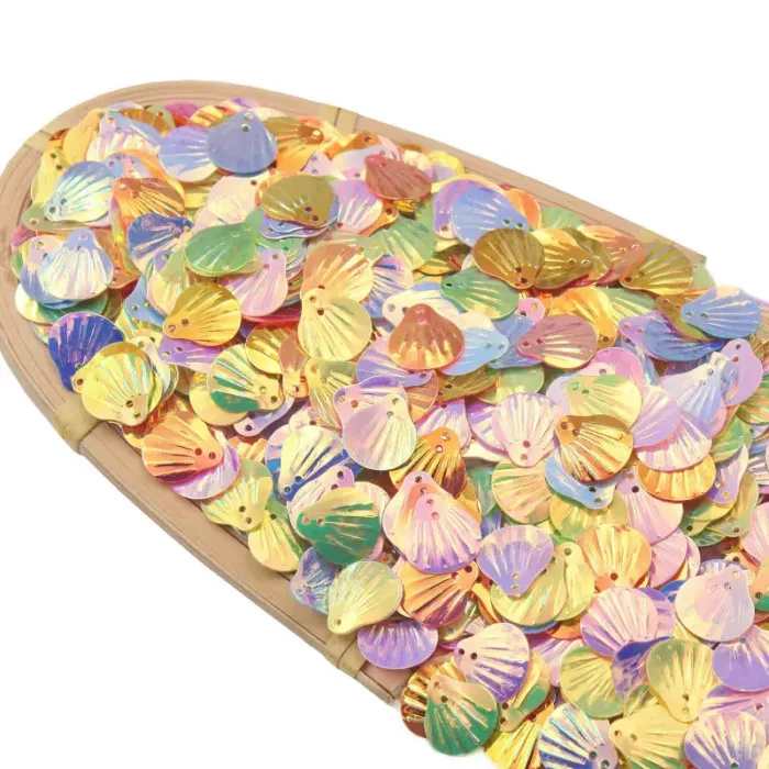 150-900Pcs Glitter Shell PVC Loose Sequins Paillette Sewing Craft For Wedding Decoration Garment Dress Shoe Caps DIY Accessory - Image 6