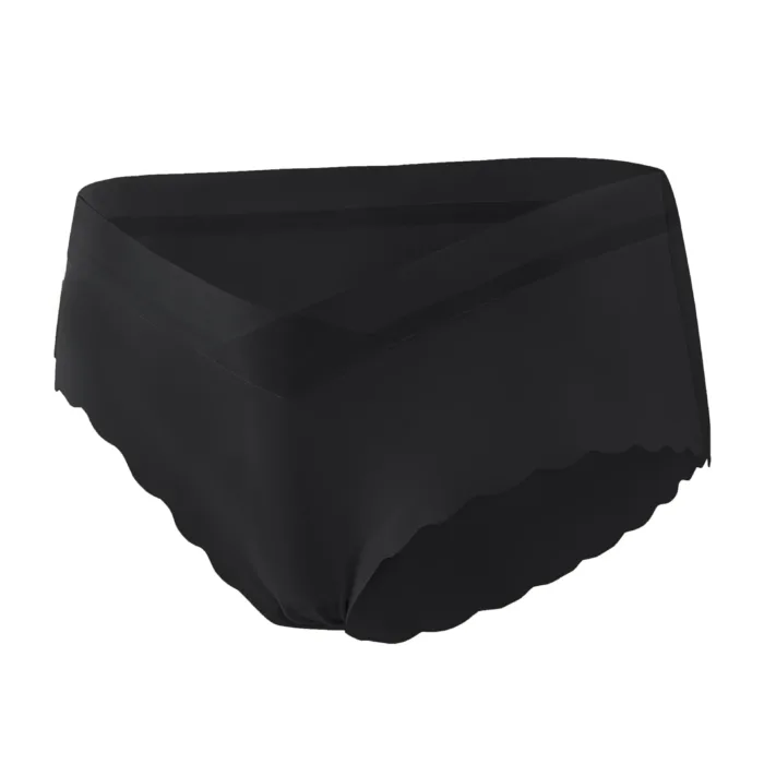 2024 Low-waisted V-Shaped Women's Panties Cotton Maternity Pregnant Underwear Seamless Pregnancy Underwear Pregnancy Briefs - Image 9