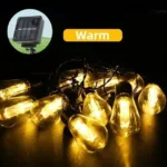 Morden Led Solar Outdoor String Lights Garden Waterproof Patio Lights for Outdoor Christmas Decoration Garland Furniture Fairy L - Image 7