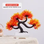 Artificial Plants Bonsai Small Tree Simulation Pot Plants Fake Flowers Table Potted Ornaments for Hotel Garden Home Decor planta - Image 21