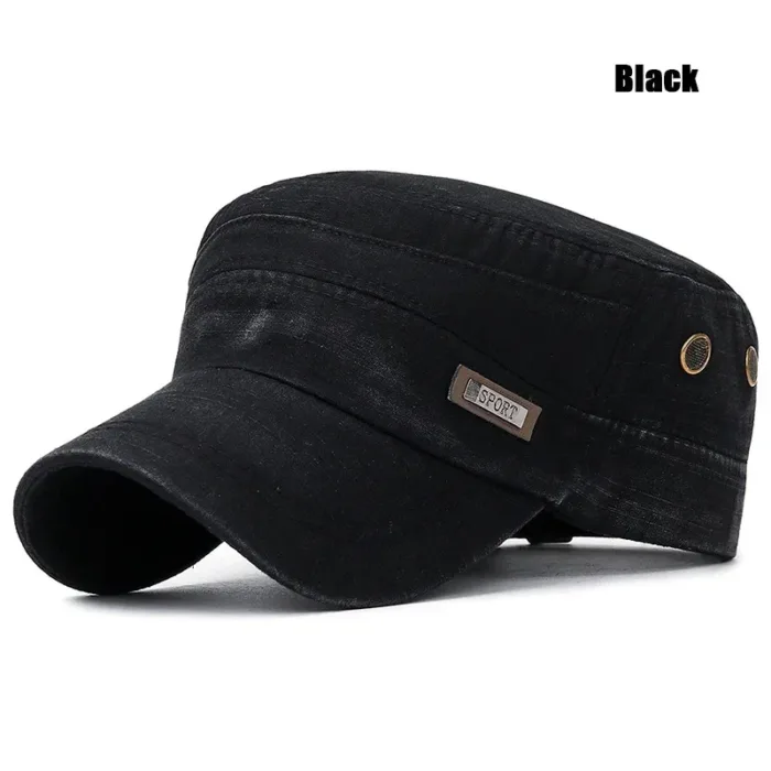 Military Cadet Flat Cap Fashion Clothes Adjustable Snapback Hat Unisex New Fashion Classics Outdoor Casual Sport Baseball Cap - Image 10
