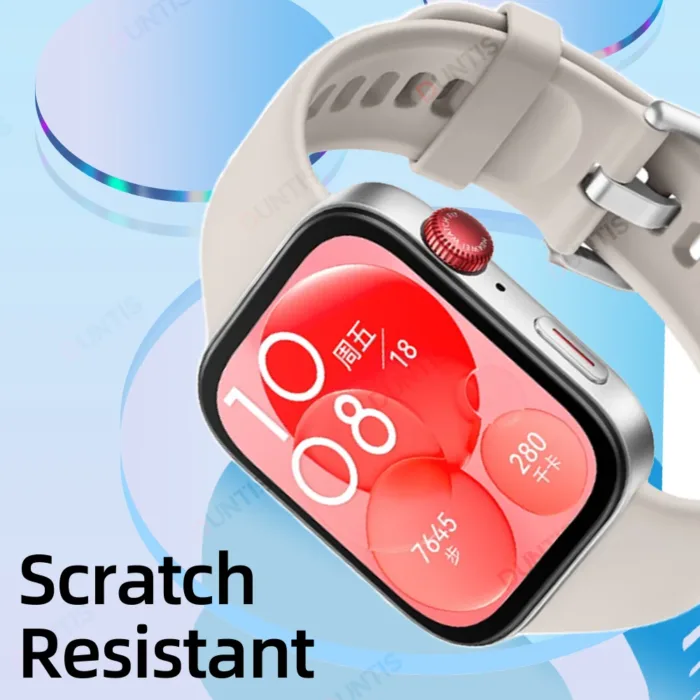 Screen Protector for Huawei Watch Fit 3 3D Curved Screen Protector for Huawei Watch Fit3 Ultra-HD Full Coverage Protective Film - Image 5