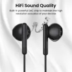 USB Type-C Wired Headphones For Samsung Galaxy S24 S23 S22 S20 10 Ultra 3.5mm In-Ear With Mic Music Bass Stereo Earbud Eadphones - Image 2