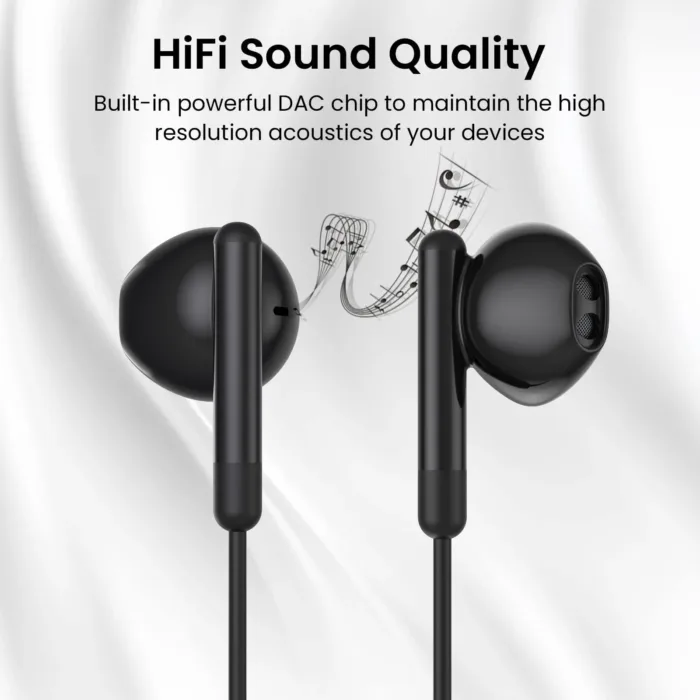 USB Type-C Wired Headphones For Samsung Galaxy S24 S23 S22 S20 10 Ultra 3.5mm In-Ear With Mic Music Bass Stereo Earbud Eadphones - Image 2