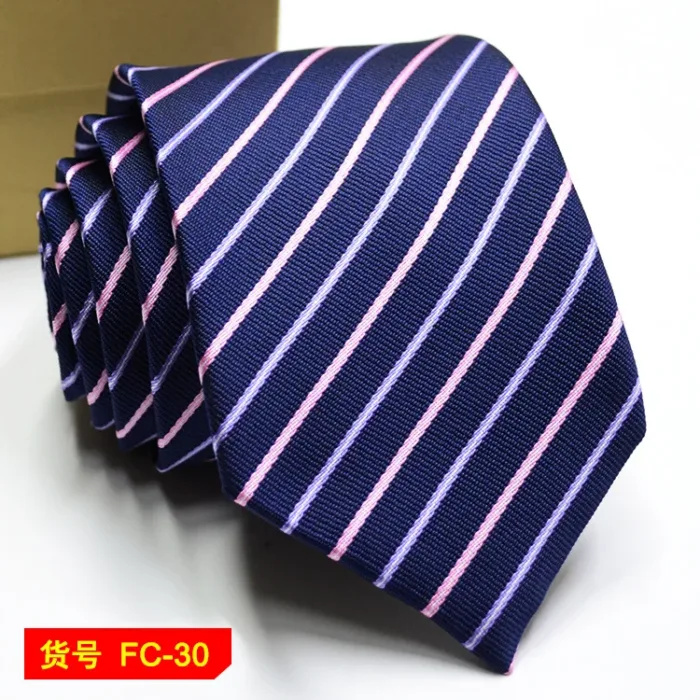 67 Styles Men's Ties Solid Color Stripe Flower Floral 7-8cm Jacquard Necktie Accessories Daily Wear Cravat Wedding Party Gift - Image 49