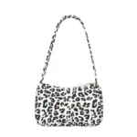 Women's Bag Fashion Design Retro Cow Zebra Leopard Printing Shoulder Underarm Bag Casual Ladies Small Purse Shopper Handbags - Image 8