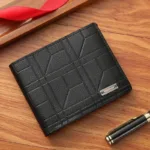Men Purse Black PU Leather Multiple Slot Casual Large Capacity Coin Wallet Male Card Holder Purse Multifunctional Bag - Image 9