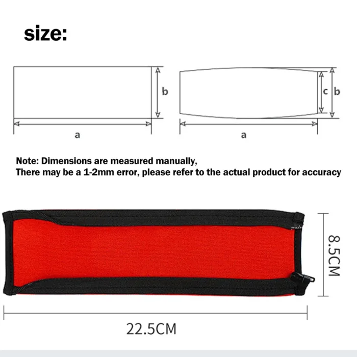 Zipper Headphone Protector Sleeve Cushion Pad Headband For Audio Technica ATH MSR7 M50X M40X M30 M20X - Image 6