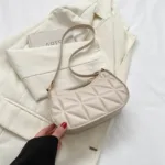 Fashion Female Underarm Shopping Bag Retro Casual Women Totes Shoulder Bags Female Leather Solid Color Handbag for Women - Image 7