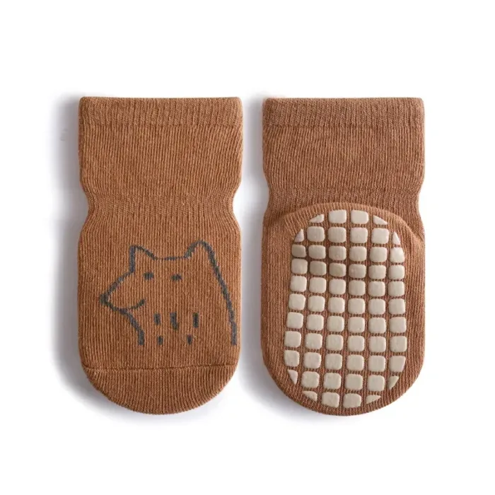 New Baby Socks Winter Warm Soft Terry Baby Boy Girl Socks Cute Cartoon Animal Non-slip Soled Newborn Toddler Socks - Image 8