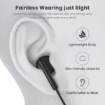 USB Type-C Wired Headphones For Samsung Galaxy S24 S23 S22 S20 10 Ultra 3.5mm In-Ear With Mic Music Bass Stereo Earbud Eadphones - Image 4