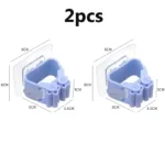 1/2pcs Bathroom Storage Rack Mop Holder Wall Mounted Organizer Broom Hanger Mop Clip Wall Hanging Mop Rack Self Adhesive Hooks - Image 8