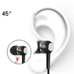 Universal 3.5mm Wired Headphones Sport Earbuds with Bass Phone Earphones Stereo Headset with Mic volume control Music Earphones - Image 3