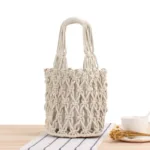 YoReAi Casual Hollow Woven Women Shoulder Bags Designer Knitting Handbags Large Capacity Tote Summer Beach Bag Shopper Sac - Image 9