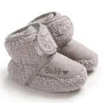 Baby Socks Winter Baby Boy Girl Booties Fluff Soft Toddler Shoes First Walkers Anti-slip Warm Newborn Infant Crib Shoes - Image 8