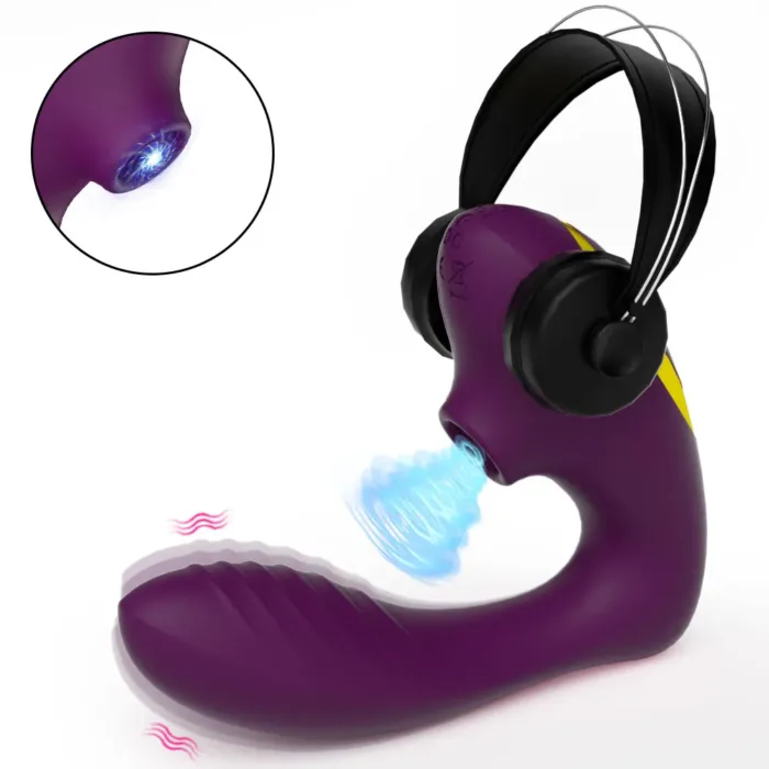 10 Speeds Vagina Sucking Vibrator Vibrating Sucker Oral Sex Suction Clitoris Stimulator Erotic Sex Toy for Women Sexual Wellness - Image 1