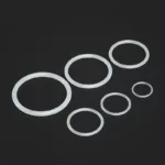 CS 5mm VMQ White Silicone Sealing Ring  OD25-100mm Food Grade Rubber Insulate Shape Seal O-ring Silicone Rings - Image 4