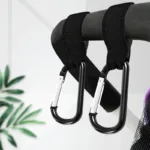 2PCS Baby Stroller Accessories Shopping Pram Hook Props Multi Purpose Baby Stroller Hook Hanger Metal Convenient Hook - Image 2