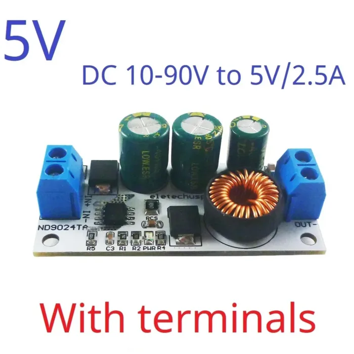 30W Ultra-wide Voltage Regulator Module 10-90V to 5V 12V 24V Buck DC-DC Converter for UPS EBike Electric Car New Energy Vehicles - Image 8