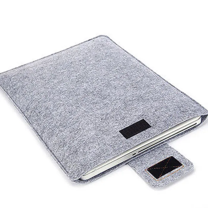 Ultra Thin Portable Laptop Sleeve Case For Macbook Air Pro Retina 11/13/15 inch Wool Felt Soft Bag Cover For Mac book 13.3 inch - Image 2