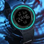 Fashion Electronic Watch Waterproof Led Watches for Men Outdoor Sports Men Digital Led Quartz Alarm Men Wrist Watch Reloj Hombre