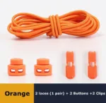 No Tie Shoe Laces Suitable for All Shoes Round Spring Lock Elastic Shoelaces Quick Wear in 1 Second Hiking Sports Lazy Shoelace - Image 15