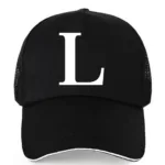 White Letter Mesh Caps Hats Summer Baseball Cap for Men Women Snapback Hats Casual Adjustable Black Hip Hop Caps Dad Casquette - Image 14