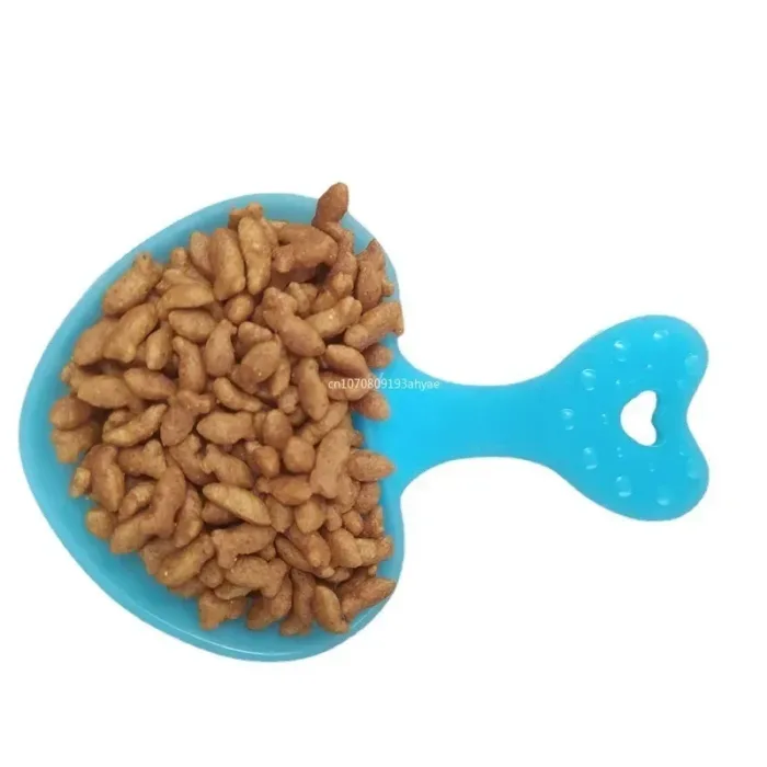 Cute Candy Colored Pet Food Shovel Solid Pet Food Spoon Dog Cat Shovels Small Animals Feeding & Watering Supplies Pet Supplies - Image 5